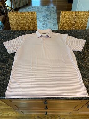 Taylor & Mick Striped Polo